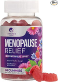 Menopause Supplement for Women - Complete Multi-Benefit Menopause Relief Gummy for Mild Hot Flashes & Night Sweats, Natural Balance & Energy Support, Menopausal Vitamins, Gluten Free - 60 Gummies
