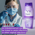 Vagisil Feminine Wash for Intimate Area Hygiene, pH Balance, Gynecologist Tested, Hypoallergenic, 12 oz, (Pack of 3)