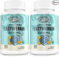 Liposomal Bovine Lactoferrin 1000 mg - for Iron Absorption & Immune Function Lactoferrin Supplements for Adults, 60 Softgels (2 Bottle)