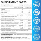 2 Pack L-Methylfolate 15mg Gummies with Methyl B12, Folate 5-MTHF Supplement for Mood, Brain Health, Cognition & Immunity, Sugar Free, Vegan, Non-GMO, 120 Count