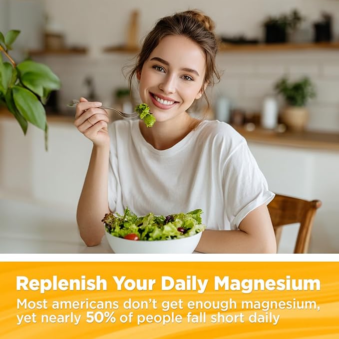 Magnesium Carbonate 500mg Gummies, Magnesium Supplement for Muscle & Digestive Support, High Absorption Formula, Vegan, Pineapple Flavor, 60 Chewables