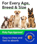 BARK&SPARK Advanced Omega-3 Collagen for Dogs - 180 Fish & Salmon Oil Treats for Dog Shedding, Skin Allergy Chews, Itch Relief, Hot Spots Treatment - Joints, Skin&Coat Supplement, EPA&DHA Fatty Acids