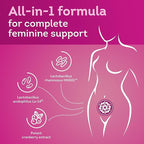 Florawell® Vaginal Probiotics for Women – pH Balance, Healthy Odour, UT & Intimate Health - Vaginal Health Supplement with Cranberry Extract - 30 Oral Capsules