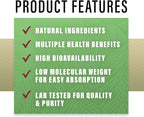 Perfect Supplements – Unflavored Hydrolyzed Collagen Powder for Men and Women - Collagen Peptides - Mix in Hot Cold Liquids, Grass Fed, Easy Absorption, 660 Grams