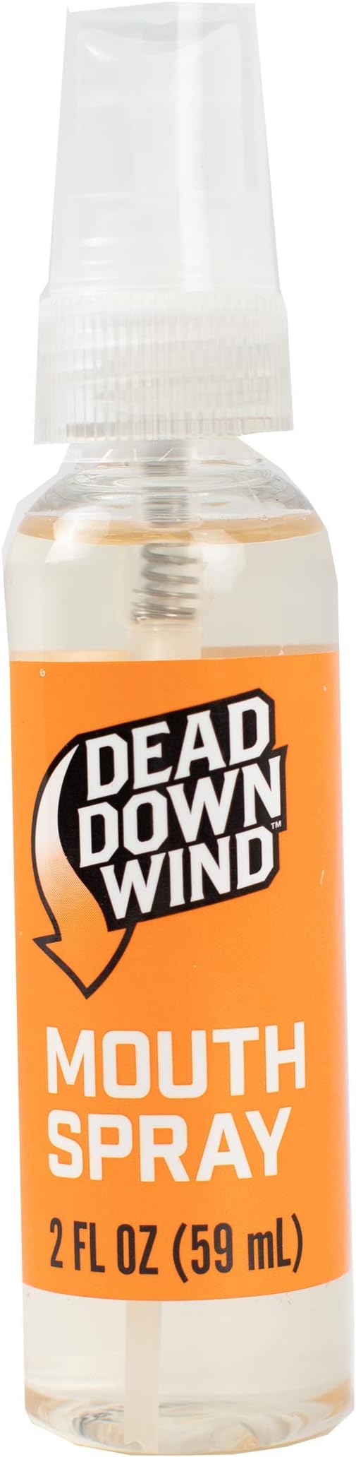 Dead Down Wind Mouth Spray, 2 Fl Oz Bottle, Fresh Mint, Hunting Accessories, for Hunting, Odors, Safe and Gentle Spray to Control Dry Mouth and Coughing Clear 1240BC