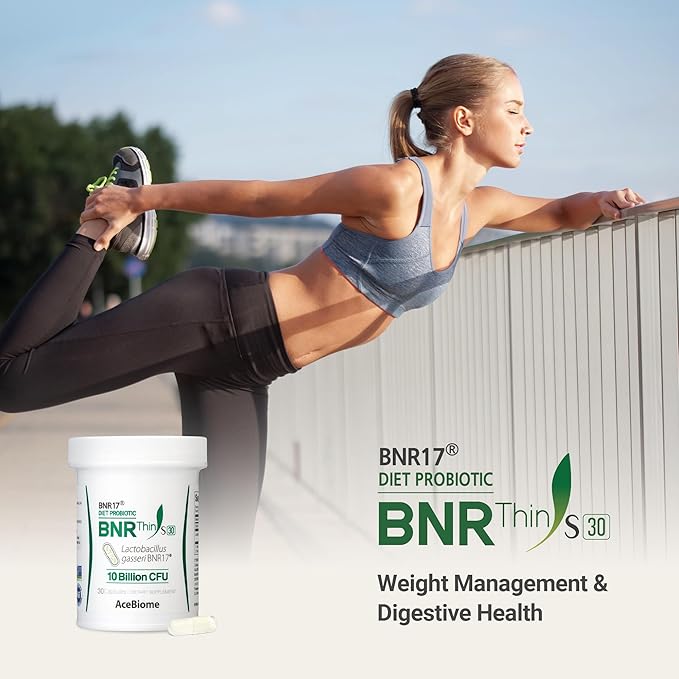 BNRThin S30, Lactobacillus Gasseri BNR17, 10 Billion CFU Guaranteed, 90 Capsules (90 Serving, 3 Packs of 30)