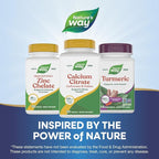 Nature's Way Calcium Citrate, 500 mg Calcium per 2-Capsule Serving, for Bone Health & Muscle Function*, Blend of Citrate, Carbonate & Malate, Gluten Free, 250 Capsules (Packaging May Vary)