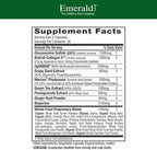 EMERALD LABS Joint Health - Biocell II Collagen, OptiMSM, Glucosamine, Meriva Turmeric Curcuminoids & More - Joint Health, Mobility & Flexibility Support* - 90 Vegetable Capsules (30-Day Supply)