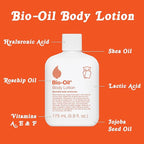 Bio-Oil Moisturizing Body Lotion for Dry Skin, Ultra-Lightweight High-Oil Hydration, with Jojoba Oil, Rosehip Oil, Shea Oil, and Hyaluronic Acid, 5.9 Oz