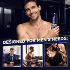 Men's Intimate Care Wash - pH-Friendly Cleanser with Lavender & Aloe Vera, Gentle Daily Cleansing for Men, Soothing Feel, Lasting Freshness - 190ml