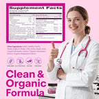 21 in 1 Magnesium Glycinate Gummy for Women with D3, K2, B6, B12, L-Theanine & Ashwagandha, 2500mg Magnesium Complex, Sleep Support, Vegan, Non-GMO,Third-Party Tested (60-Day Supply)