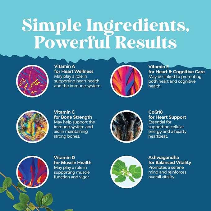 Men's Multivitamin Gummies with Superfood Complex - Daily Multivitamin for Men Gummies with CoQ10 and Ashwagandha for Energy and Immune Support - Adult Gummy Essential Minerals - 90 Count