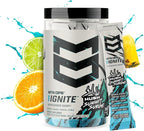MTN OPS Ignite Sugar Free Energy Drink Powder Trail Packs with 200mg Caffeine, Travel Pre Workout Packets for to-Go Energy, Nootropic Blend, L Arginine & L Citrulline, 20 Servings, Hush Summit Surge