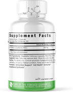 NAC Supplement N-Acetyl Cysteine (2 Pack) - Nutri NAC 600 mg - Anti Aging Supplement, Antioxidant, Liver, Lung Support, Boost Glutathione - N Acetyl Cysteine (60 Capsules) - Free Radical Protection
