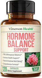 Hormone Harmony for Women with Black Cohosh, Dong Quai & Red Clover – Natural Hormone Balance For Women of All Ages – Supports PMS, Menopause & Mood – Women’s Hormone Balance Supplement – 120 Capsules