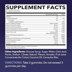Multivitamin Gummies for Adults - Daily Gummy with Vitamin C, D, and Zinc for Men and Women - 60 Count - GLP-1 Nutritional Support for Optimal Health and Wellness - 1 Month Supply, Mixed Berry Flavor