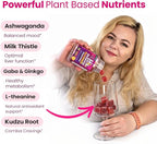 Liver Health, Stop Drinking Alcohol, 100% Drug-Free, Natural, Works Fast, Support Gummies to Help Less Cravings, Suppress Triggers, Before, During & After Quitting