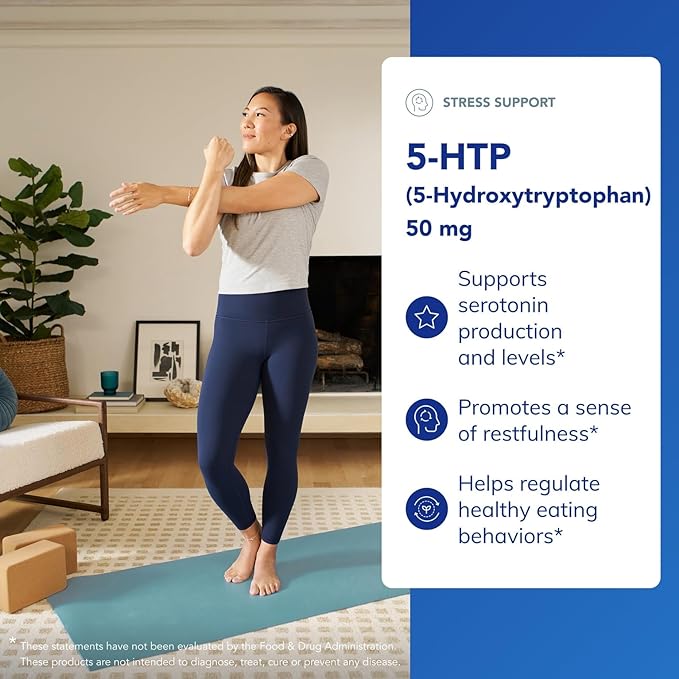 Pure Encapsulations 5-HTP 50 mg | 5-Hydroxytryptophan Supplement for Brain, Eating Behavior, and Serotonin Support* | 180 Capsules