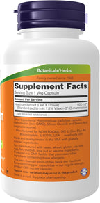 NOW Foods Supplements, Hawthorn Extract 600 mg, Extra Strength, Cardiovascular Support*, 90 Veg Capsules