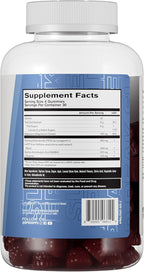 BARE PERFORMANCE NUTRITION, BPN Peak Sleep Gummy, Sleep Aid & Recovery Support Supplement, 30 Servings, Berry