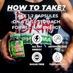 Psycho Pharma Far Beyond Driven, for Increased Energy to Burn with Improved Focus, Positive Mood.