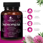 Menopause Supplements for Women - Complete Menopause Relief with Dong Quai & Black Cohosh - For Natural, Mild Hot Flash & Night Sweats - Hormone, Energy & Balance Support, Bottled in USA - 60 Capsules