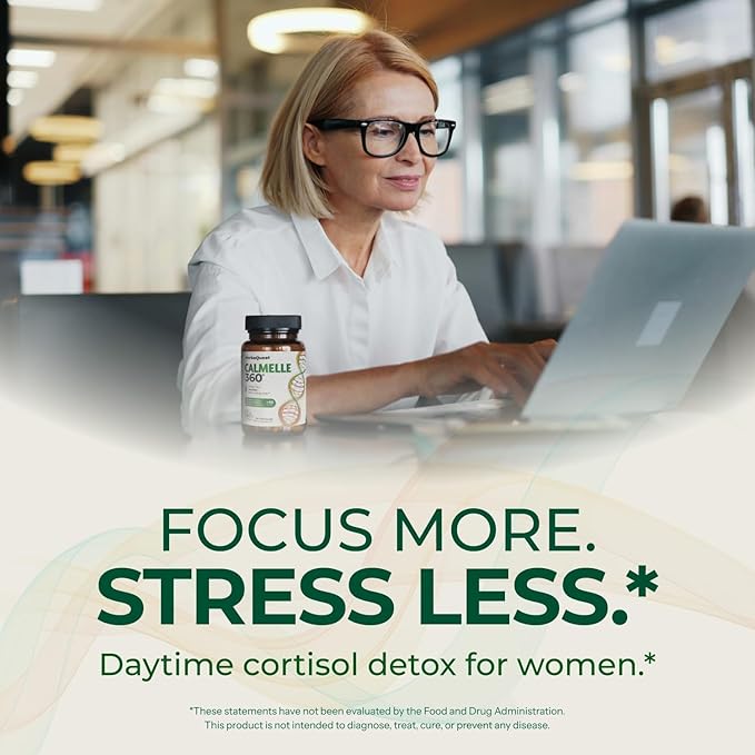 Cortisol Reducer for Women – Rhodiola Rosea Supplement with Ashwagandha & L-Tyrosine, 13-in-1 Best Supplement to Reduce Cortisol - Made in USA, 60 Capsules (Up to 2-Month Supply)