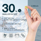 NATURE TARGET Fish Oil Mini 1400mg, High-Potency Omega 3 Supplement with Vitamins A & D3 & E, Supports Heart, Brain, Joints & lmmune System, Non-GMO, 120 Softgels, Wild-Caught