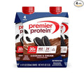 Premier Protein Shake, Cookies & Cream, 30g Protein, No Added Sugar, 24 Vitamins & Minerals to Support Immune Health, 11 fl oz, 4 Pack