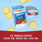 Bumble Bee Snack On The Run Chipotle Tuna Salad with Crackers Kit - Ready to Eat Protein Snack Pack - 8g Protein per Box - Wild Caught MSC Certified Tuna (Pack of 4)
