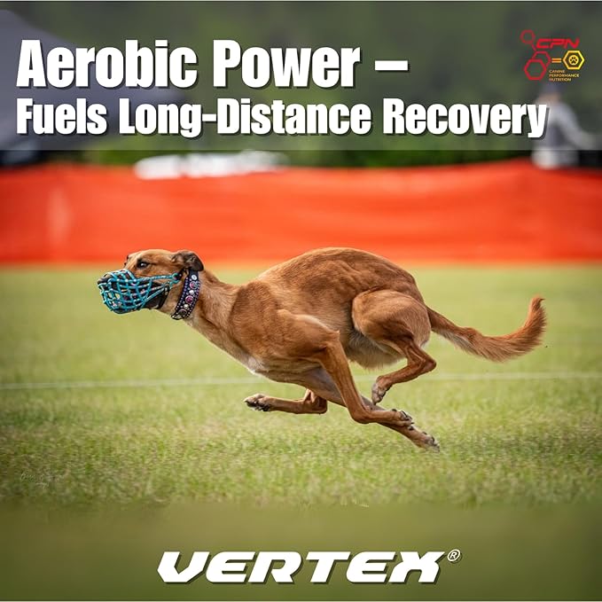 Vertex High-Performance Dog Supplement – Predigested Liver, Whey & Egg Protein – Supports Muscle, Recovery, Fertility, Digestion & Milk Production – Ideal for Working, Breeding & Active Dogs - 2 LBS