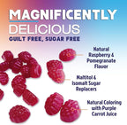 Magnesium Citrate Supplement Gummies Sugar-Free, High Absorption Magnesium Gummy Supplements for Women & Men, Supports Sleep, Heart Health, Bones and Muscles, for Relaxation & Digestion - 60 Gummies
