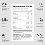 LEGION Whey+ Protein Whey Isolate from Grass Fed Cows (Chocolate Peanut Butter, 60 Servings) - Whey Protein Isolate Low Calorie, Non-GMO, Sugar Free, Lactose, Gluten Free, All Natural Protein Powder
