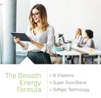 Irwin Naturals Triple-Boost Caffeine-Free Energy - Lasting, Jitter-Free Focus - Brain Boosting Nootropic - 75 Liquid Softgels