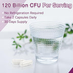 Menopause Supplements for Women, 120 Billion CFU Womens Probiotic, 13-in-1 Herbs Complex for Menopause Relief, Hormone Balance, Hot Flashes, Mood Swings, Night Sweats (60 Capsule)