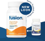 Bariatric Fusion Digestive Support: Digestive Enzymes with Probiotics | Vegan Supplement | Probiotics for Digestive Health and Gut Health Support | Gluten, Dairy & GMO Free | 60 Capsules