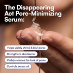Bliss Disappearing Act Pore-Minimizing Serum – Niacinamide + Pore Vanish Complex with Green Tea – Refines Pores, Controls Oil & Targets Dark Spots for Smooth Glass Skin – 1 Fl Oz