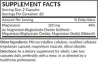 Futurebiotics Magnesium Glycinate 200 MG per Serving Chelated for High Absorption, Gentle On Stomach, Non-GMO, 120 Vegetarian Capsules