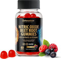 Beet Root Gummies - Advanced Nitric Oxide Blood Pressure & Heart Soft Chews Support Supplement - Men Women Natural Chewable Beets for Cardiovascular Health & Energy - Sugar-Free Vegan