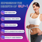 GLP-1 Supplement Support, GLP Activate Natural Formula, GLP-1 Supplement for Metabolic, Energy, GLP-1 Support, Take Before Meal (60 Capsules)