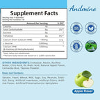 HMB and L-Leucine Gummies, 3000mg, with Trehalose, for Muscle Growth, Muscle Relief and Workout Recovery, for Adults & Elder, Non-GMO, Vegan, Gluten Free, Apple Flavor, 120