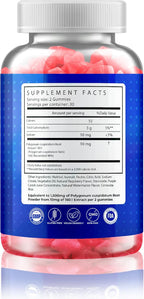 Resveratrol Gummies - Sugar Free, Natural Raspberry Watermelon Flavor, Powerful Antioxidant, Anti-Aging & Immune Support - Vegan Friendly & Gluten Free