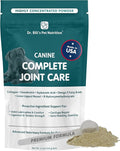 Dr. Bill’s Canine Complete Joint Care – Hip & Joint Supplement for Dogs for Mobility, Muscle Support & Inflammation Relief – Green Lipped Mussel, Chondroitin, Collagen, Omega-3 – Powder, 340g