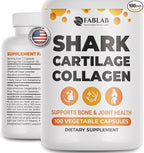 FabLab Collagen Supplement - Nutritional Supplement for Nerve & Bone Support - Non-GMO, Anti-Aging Dietary Product with Hydrolyzed Peptides -100 Capsules