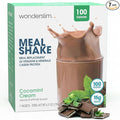 WonderSlim Meal Replacement Shake, CocoMint Cream, 15g Protein, 24 Vitamins & Minerals, Gluten Free (7ct)