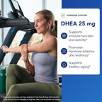 Pure Encapsulations DHEA 25 mg - Supplement for Immune Support, Hormone Balance, Metabolism Support, and Energy Levels* - with Micronized DHEA - 60 Capsules