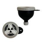 Protein Powder Funnel to Go - Best Convenient, No Mess Protein Funnels for Travel, Easier Fill N Go Scoops (1, 230ML)