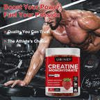 Creatine Monohydrate Gummies 5000mg – Sugar-Free, Vegan, Gluten-Free – Enhanced with Vitamin B12 & L-Taurine for Muscle Growth, Recovery & Strength – Delicious Strawberry Flavor, 60 Count