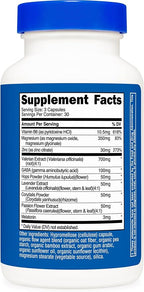 Nutricost Sleep Aid Complex 1330mg Serving (90 Capsules) - 30 Servings