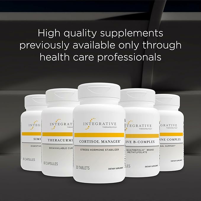 Integrative Therapeutics HPA Adapt - Adaptogenic Supplement for Stress Support* - Includes Ashwagandha, Rhodiola & Other Adaptogenic Herbs* - Vegan, Dairy-Free & Gluten-Free - 240 Capsules